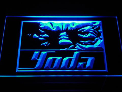Star Wars Yoda Eyes LED Neon Sign